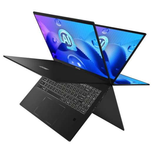 Ноутбук 2в1 MSI Summit E16 AI Studio A1VETG-029PL 16" 165Hz Ultra 7 155H 32GB RAM 1TB SSD RTX4050 DLSS3 Win11 Pro Black