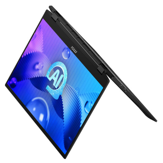 Ноутбук 2в1 MSI Summit E16 AI Studio A1VETG-029PL 16" 165Hz Ultra 7 155H 32GB RAM 1TB SSD RTX4050 DLSS3 Win11 Pro Black
