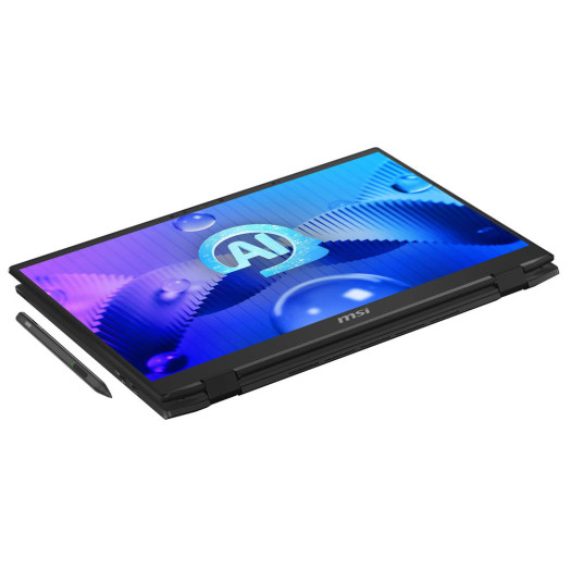 Ноутбук 2в1 MSI Summit E16 AI Studio A1VETG-029PL 16" 165Hz Ultra 7 155H 32GB RAM 1TB SSD RTX4050 DLSS3 Win11 Pro Black