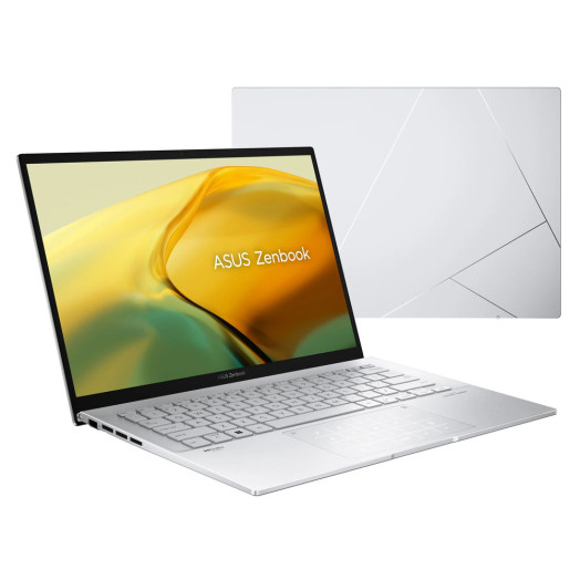 Ноутбук 2в1 ASUS ZenBook 14 UX3402VA-KN594W OLED 14'' 90Hz i7-13700H 16GB RAM 1TB SSD Win11 Silver