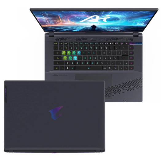 Ігровий ноутбук Gigabyte AORUS 16X 2024 9SG-43EEC54SH 16" 165Hz i7-13650HX 16GB RAM 1TB SSD RTX4070 DLSS3 Win11 сірий