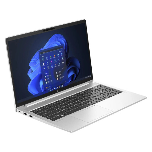 Ноутбук HP ProBook 455 G10 15,6" R7 7730U для бізнесу, 16 ГБ оперативної пам'яті, 512 ГБ SSD Win11 Pro Silver