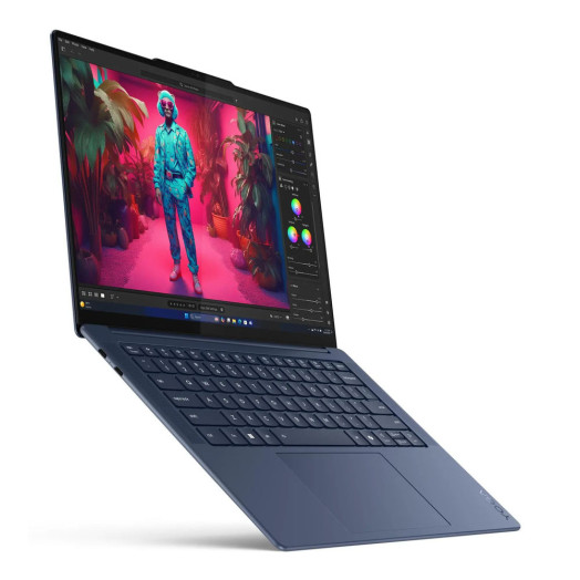 Ноутбук 2в1 Lenovo Yoga Slim 7x OLED 14.5" Snapdragon X Elite X1E-78-100 32GB RAM 512GB SSD Win11 Blue
