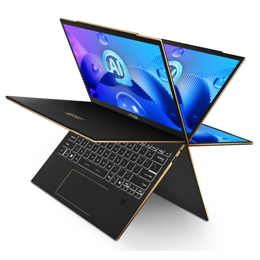 Ноутбук 2в1 MSI Summit E13 AI Evo A1MTG-047PL 13.3" Ultra 7 155H 32GB RAM 1TB SSD Win11 Black + комплект AKC