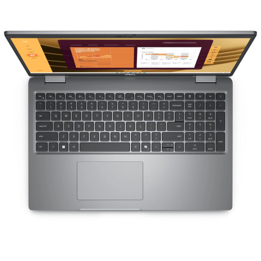 Dell Latitude 5550 15.6" Ultra 7 165U бізнес-ноутбук 16GB RAM 1TB SSD Win11 Pro Silver