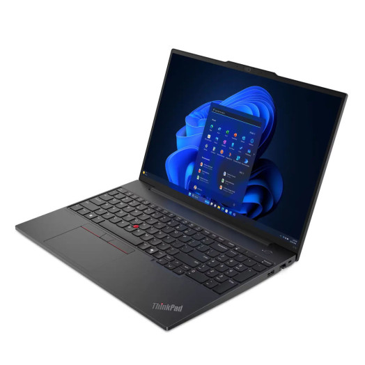 Lenovo ThinkPad E16 Gen 2 16" R5 7535HS Business Laptop 16GB RAM 512GB SSD Win11 Pro Black