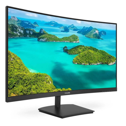 Монітор Philips 241E1SC/00 24" Full HD VA 75Hz 4ms Curved