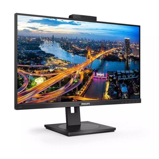 Монітор Philips 242B1H/00 із веб-камерою Windows Hello 24" Full HD IPS 75 Гц 4 мс