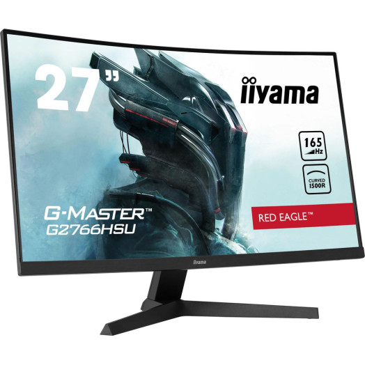 Монітор iiyama G-Master G2766HSU-B1 27" Full HD VA 165Hz 1ms Curved Gaming