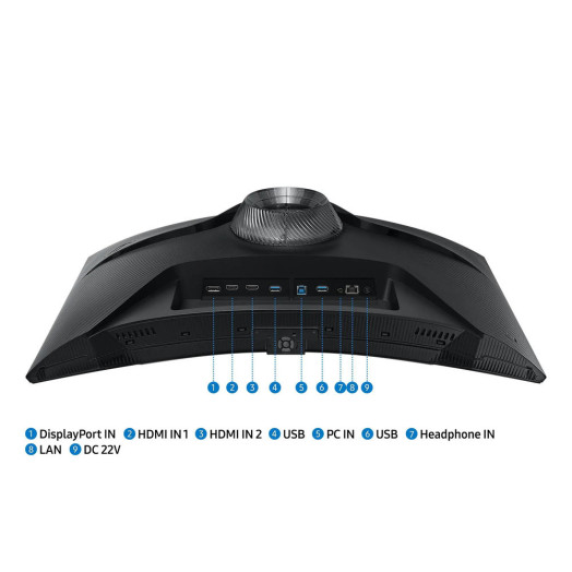 Samsung Odyssey G6 LS32BG650EU 32" 2K VA 240Hz 1ms вигнутий ігровий монітор