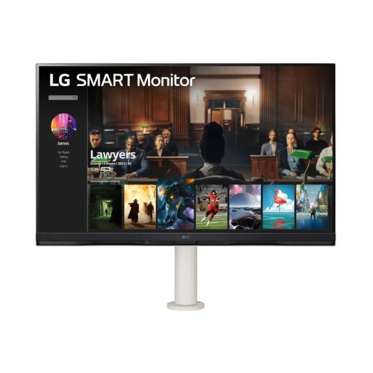 Монітор LG Smart 32SQ780S-W 32" 4K VA 60Hz 5ms
