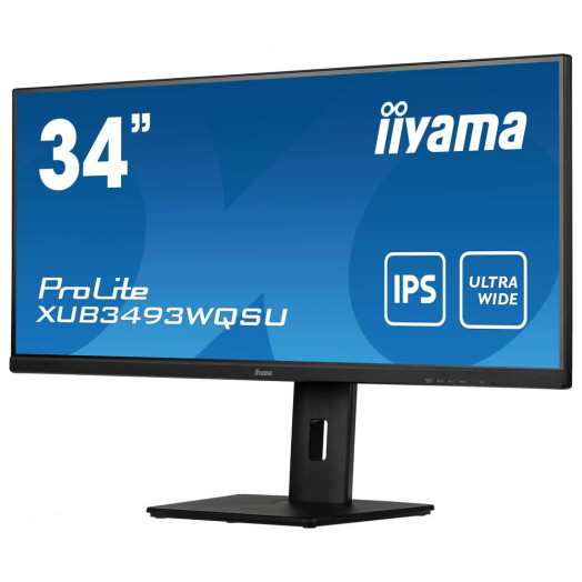 Монітор iiyama ProLite XUB3493WQSU-B5 34" UWQHD IPS 75 Гц 4 мс