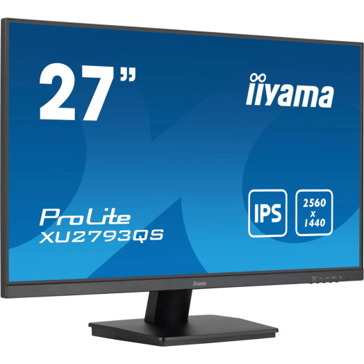 Монітор iiyama ProLite XU2793QS-B6 2K IPS 100Hz 1ms MPRT