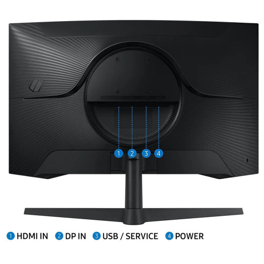 Монітор Samsung Odyssey G5 S27CG552EU 27" 2K VA 165Hz 1ms MPRT Curved Gaming