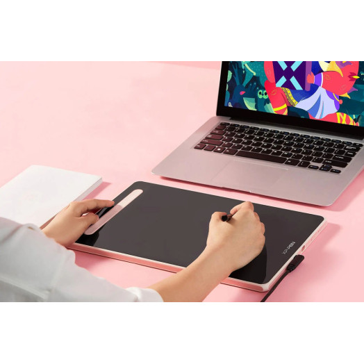 Графічний планшет XP-Pen Artist 12 (2-е покоління), рожевий