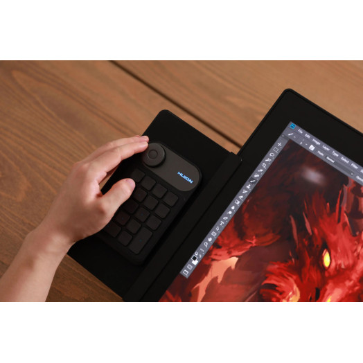 Графічний планшет Huion Kamvas Pro 27 27" чорний