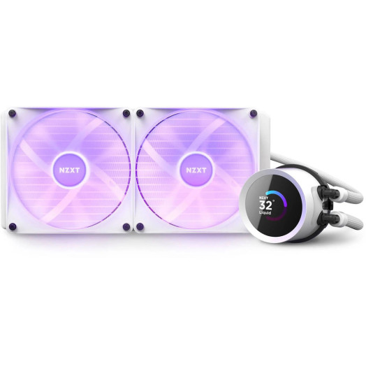 NZXT Kraken 280 RGB LCD Кулер Білий