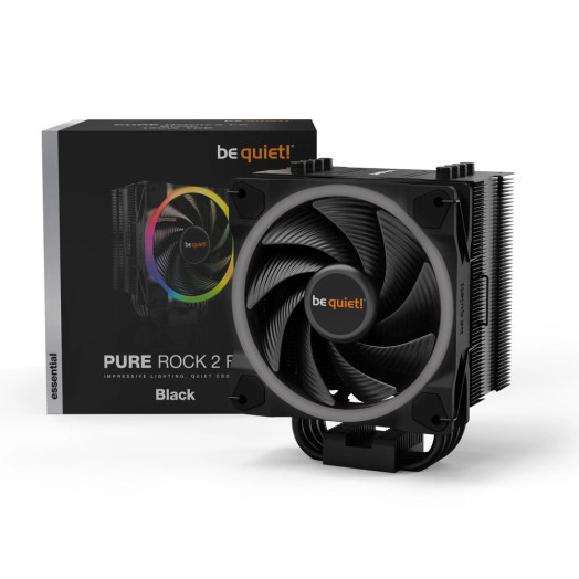 будь тихо! Pure Rock 2 FX BK033 ARGB чорний