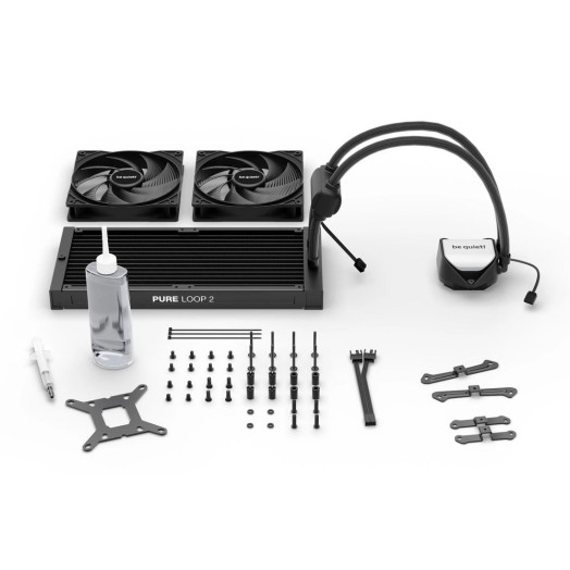 будь тихо! Pure Loop 2 280 мм BW018 ARGB чорний