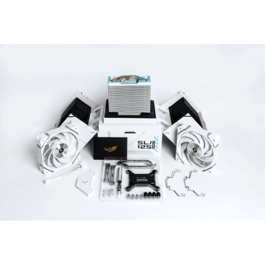 Кулер Valkyrie Vind SL125 ARGB White