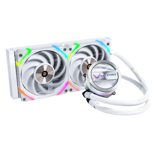 Valkyrie Dragonfang 240 ARGB Cooler White
