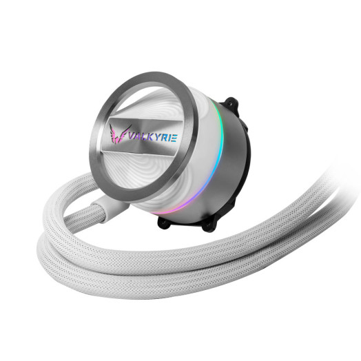 Valkyrie Dragonfang 240 ARGB Cooler White