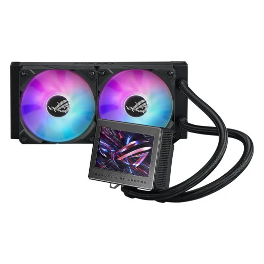 Чорний кулер ASUS ROG Ryujin III 240 ARGB
