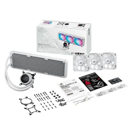 ASUS ROG Strix LC III 360 ARGB White Edition Cooler White