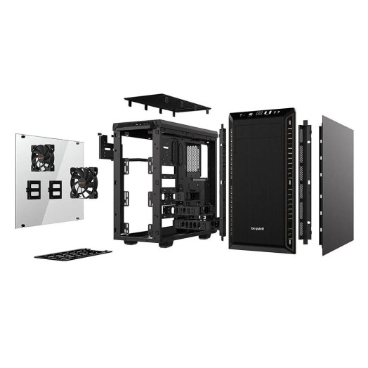 тихо! Pure Base 600 Window Black Black