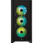 Чорний корпус Corsair iCUE 4000X RGB TG