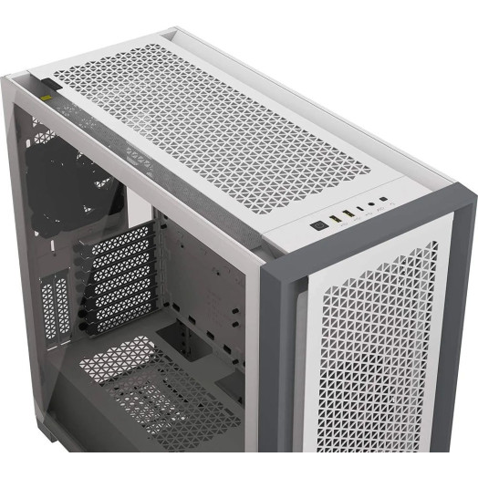 Корпус Corsair 5000D Airflow TG білий