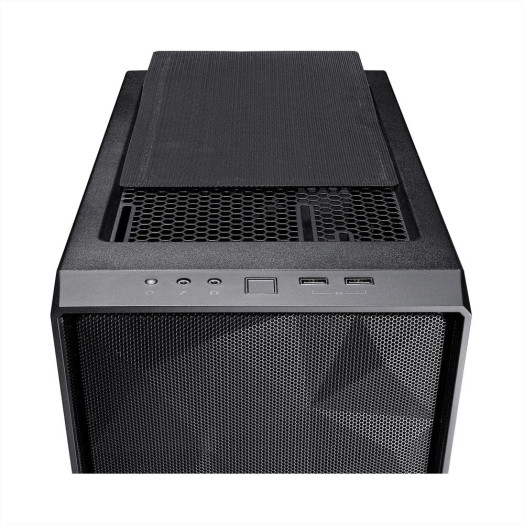 Корпус із загартованого скла Fractal Design Meshify C Blackout Black