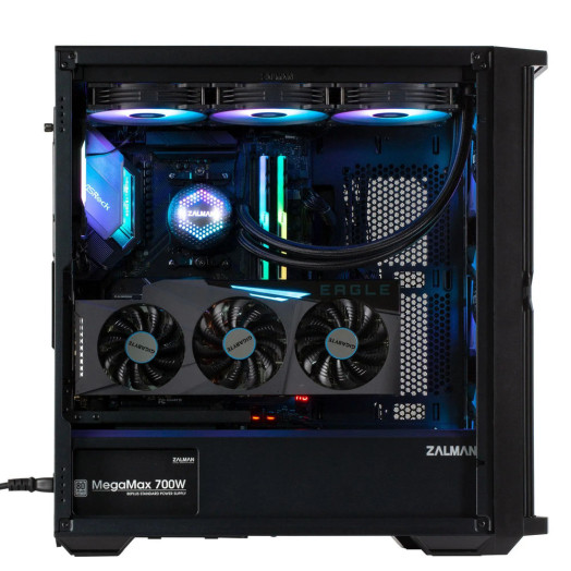 Чорний чохол Zalman Z10 Duo RGB