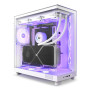 NZXT H6 Flow RGB Case RGB Window White