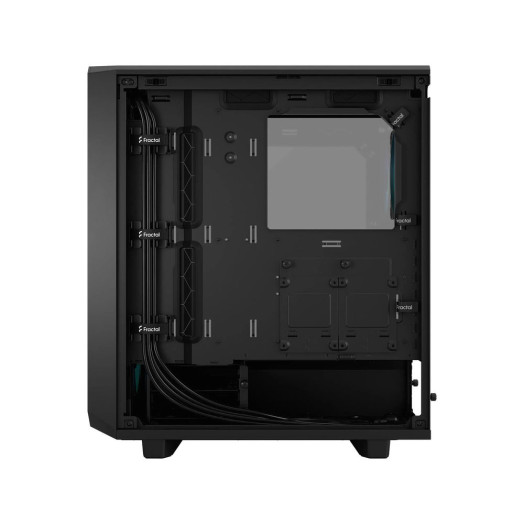 Чорний чохол Fractal Design Meshify 2 Compact RGB TG Light Tint