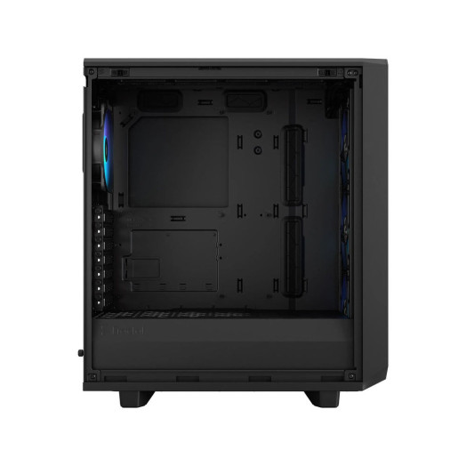 Чорний чохол Fractal Design Meshify 2 Compact RGB TG Light Tint
