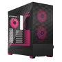 Футляр Fractal Design Pop Air RGB TG Clear Tint Black & Pink