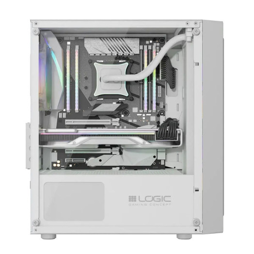 Корпус Logic Atos ARGB білий