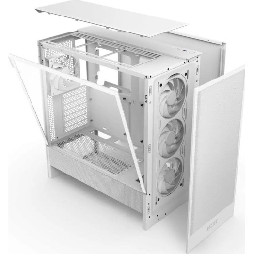 Корпус NZXT H5 Flow RGB білий