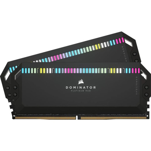 Оперативна пам'ять Corsair Dominator Platinum RGB DDR5 5600 C36 32GB (2 x 16GB) Black