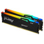 Оперативна пам'ять Kingston FURY Beast DDR5 RGB 16 ГБ (2 x 8 ГБ) 5600 CL40 Black