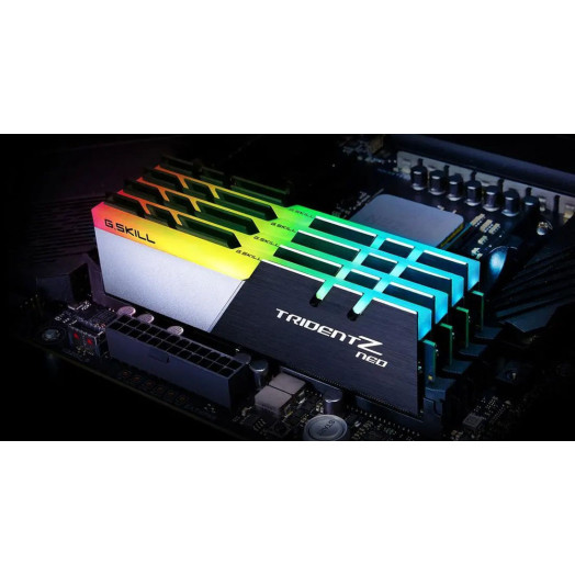 Оперативна пам'ять G.Skill Trident Z Neo DDR4 32GB (2 x 16GB) 3000 CL16 Black Silver