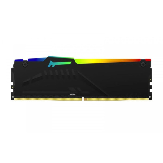 Пам'ять Kingston FURY Beast RGB DDR5 64 ГБ (4 x 16 ГБ) 5600 CL40 Black RAM