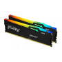 Оперативна пам'ять Kingston FURY Beast RGB DDR5 32 ГБ (2 x 16 ГБ) 5200 CL36 Black