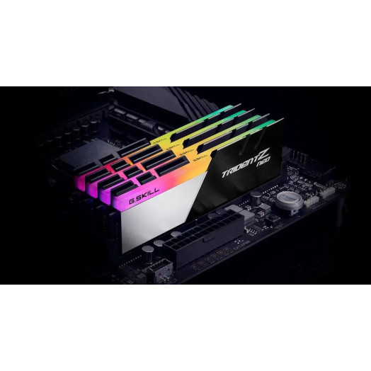 Оперативна пам'ять G.Skill Trident Z Neo DDR4 64GB (8 x 8GB) 3600 CL14 Black Silver