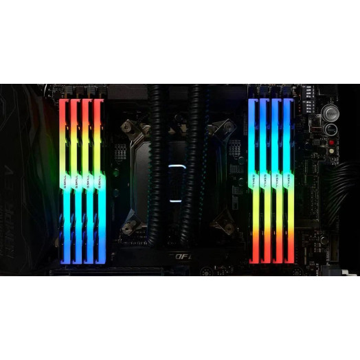 Оперативна пам'ять G.Skill Trident Z RGB DDR4 64GB (8 x 8GB) 4000 CL18 Black