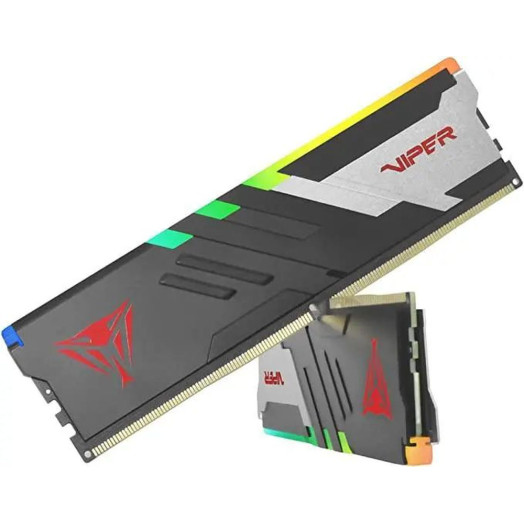 Пам'ять Patriot Viper Venom RGB DDR5 32 ГБ (2 x 16 ГБ) 5600 CL36 Grey RAM