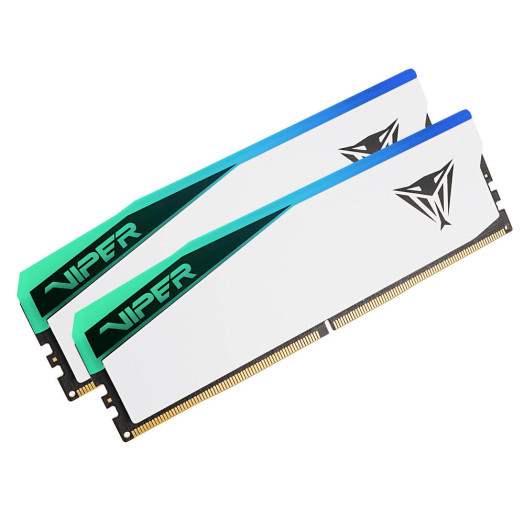 Patriot Viper Elite 5 RGB DDR5 64GB (2 x 32GB) 6200 CL42 білий RAM