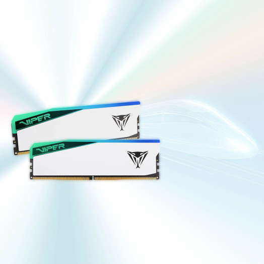 Patriot Viper Elite 5 RGB DDR5 64GB (2 x 32GB) 6200 CL42 білий RAM