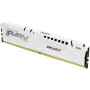 Оперативна пам'ять Kingston FURY Beast DDR5 16 ГБ 6400 CL32 білого кольору